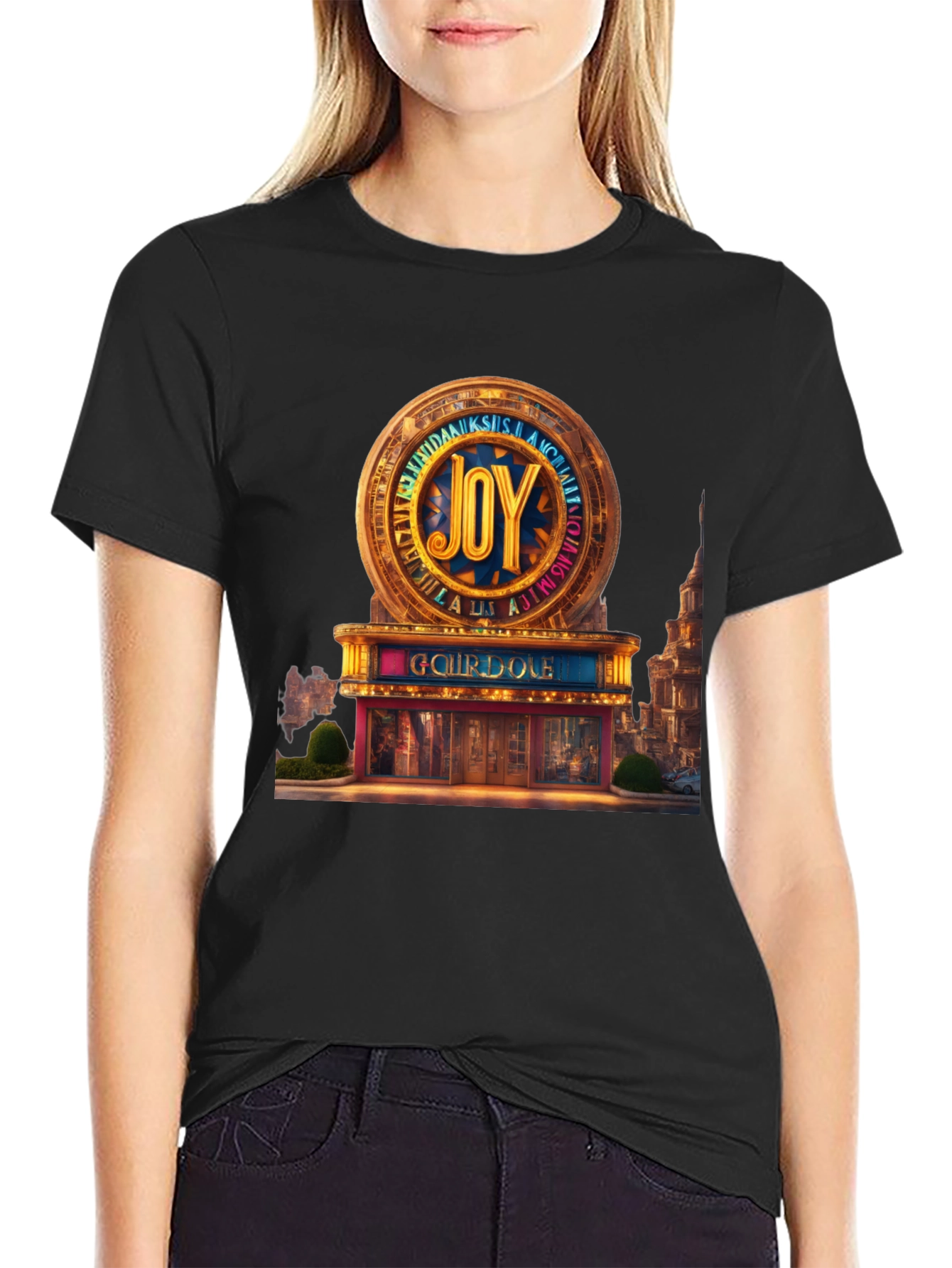 Joy Gourdoole Tee - Artsy Design Premium Comfort