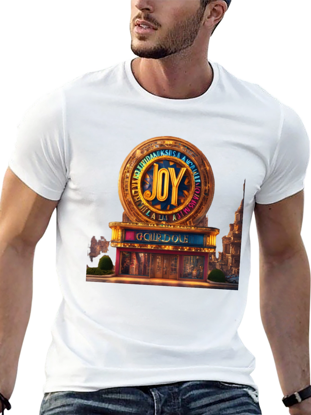 Joy Gourdoole Tee - Artsy Design Premium Comfort