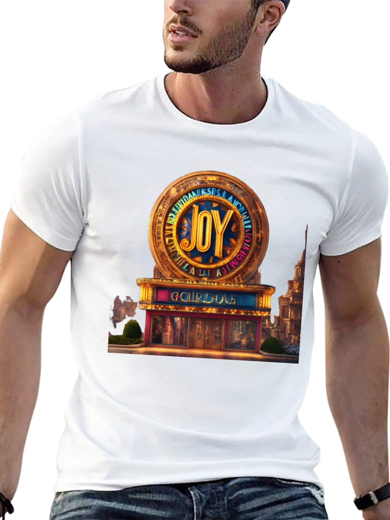 Joy Gourdoole Tee - Artsy Design Premium Comfort