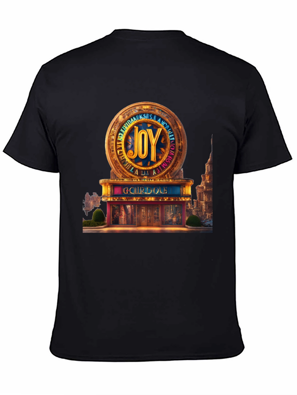 Joy Gourdoole Tee - Artsy Design Premium Comfort