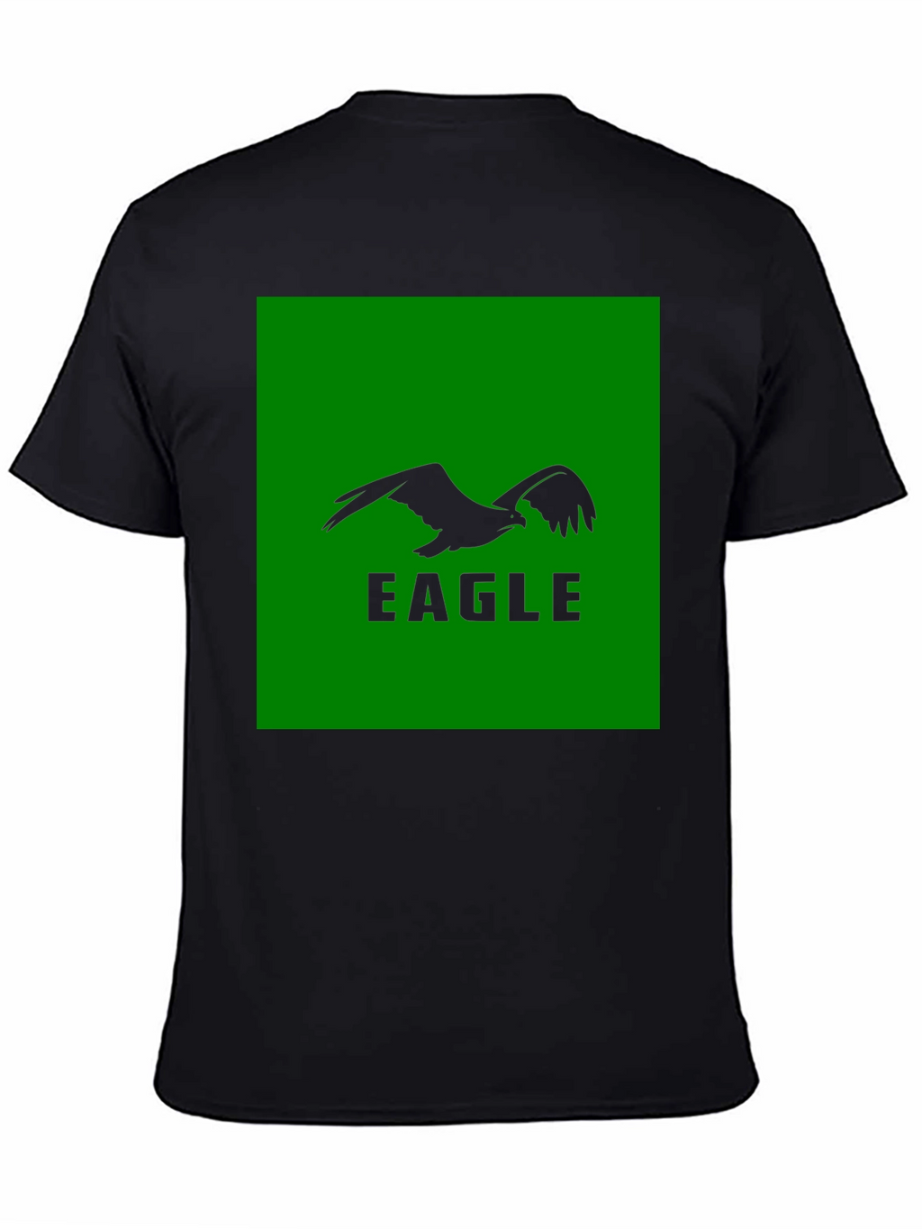 Eagle Graphic Tee - Bold Black T-Shirt