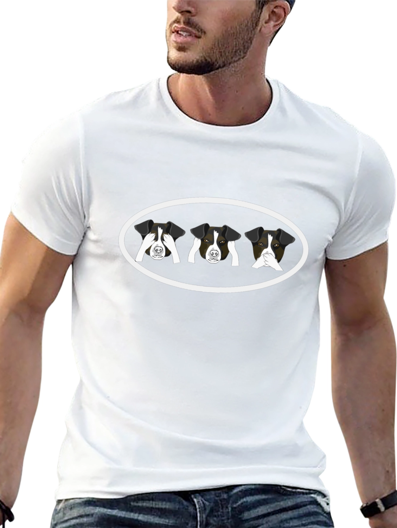 Black Dog Trio Graphic Tee