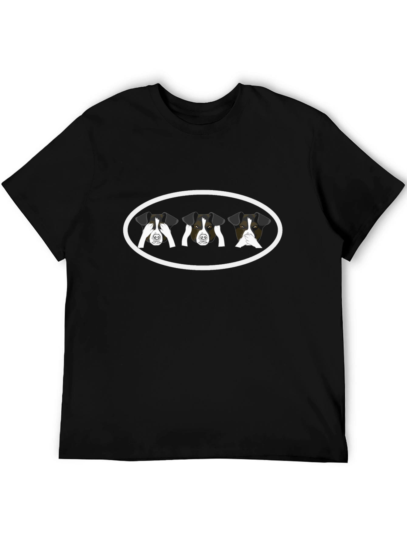Black Dog Trio Graphic Tee
