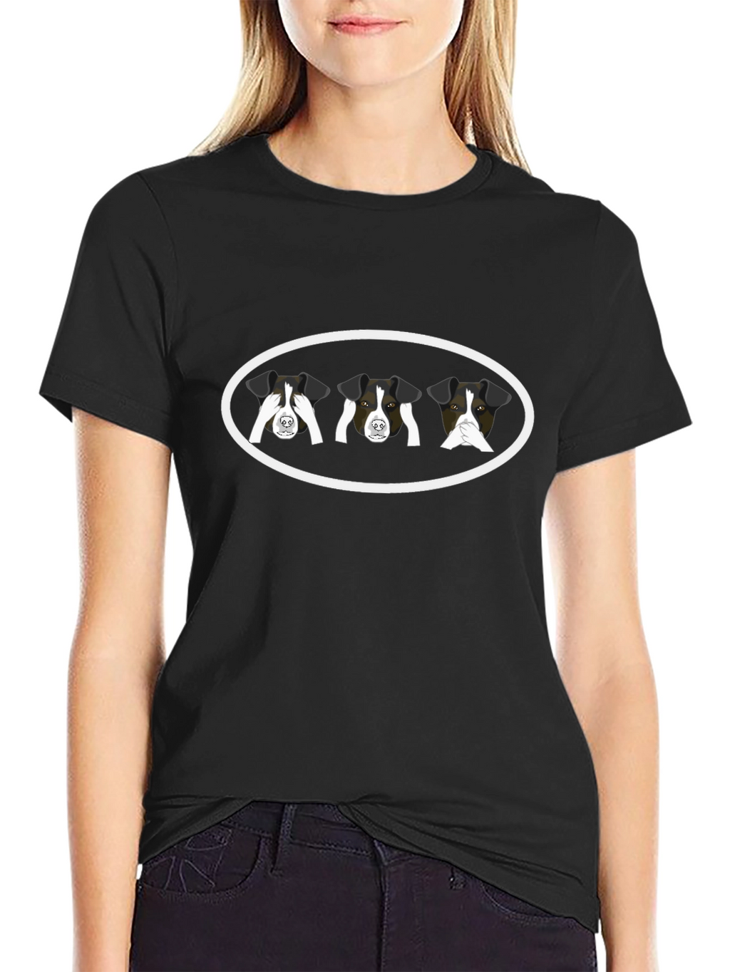 Black Dog Trio Graphic Tee