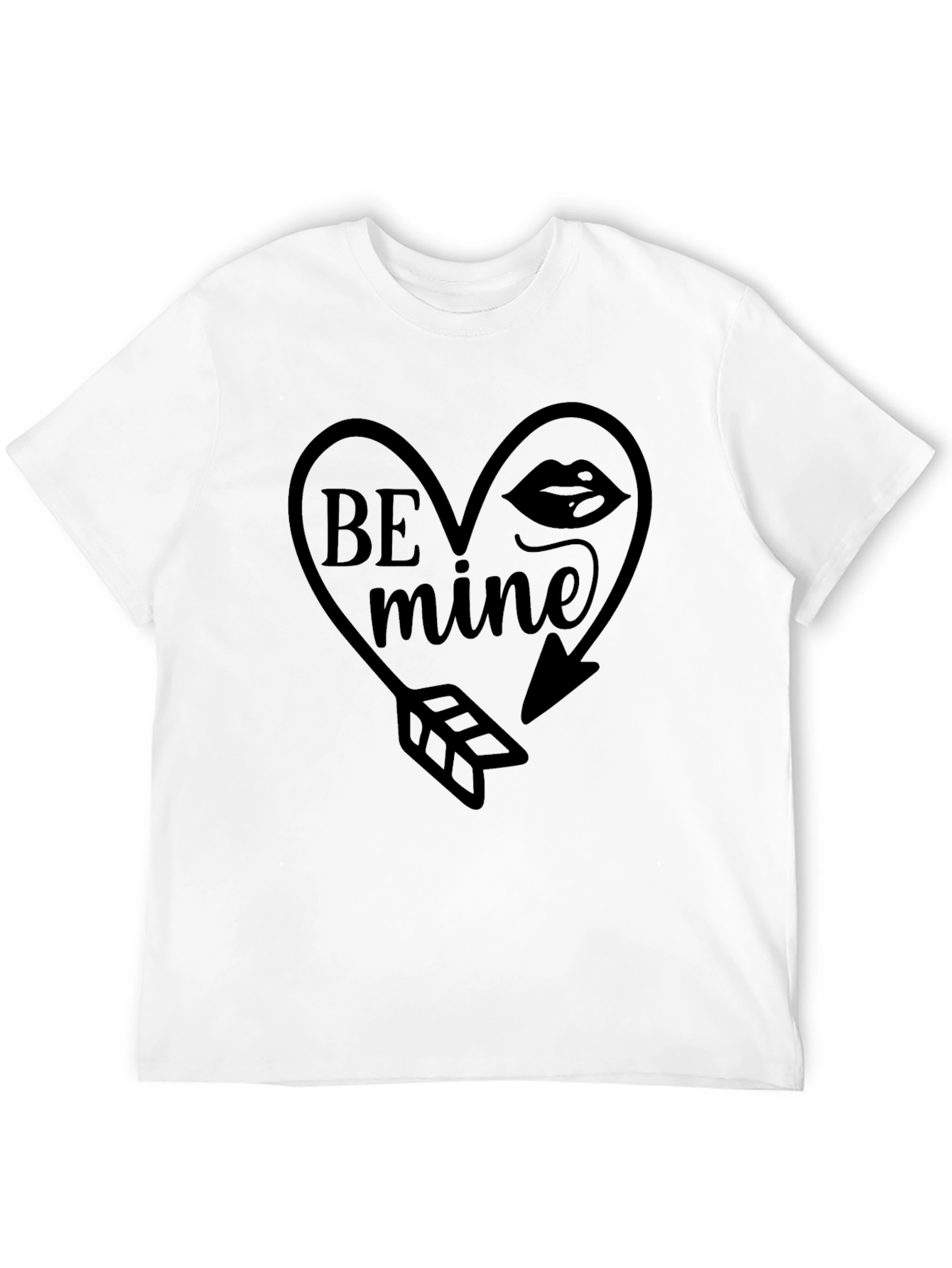 Be Mine Heart Arrow Graphic Tee