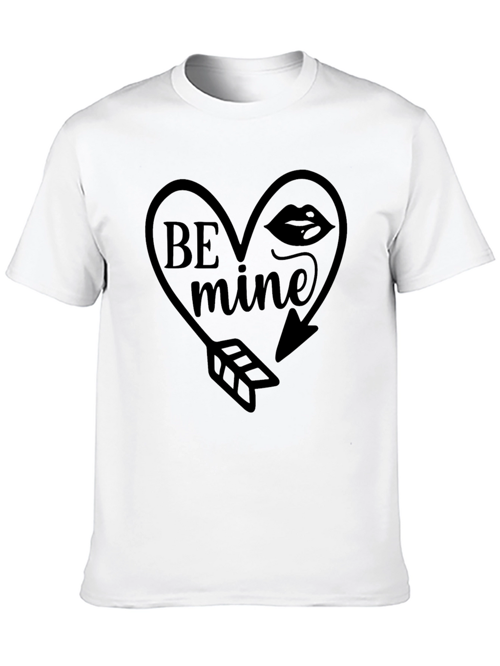 Be Mine Heart Arrow Graphic Tee