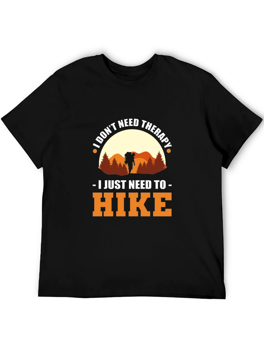 Hiking Therapy T-Shirt - Outdoor Adventure Tee