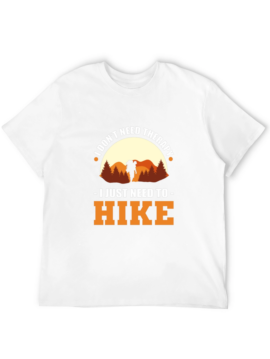 Hiking Therapy T-Shirt - Outdoor Adventure Tee
