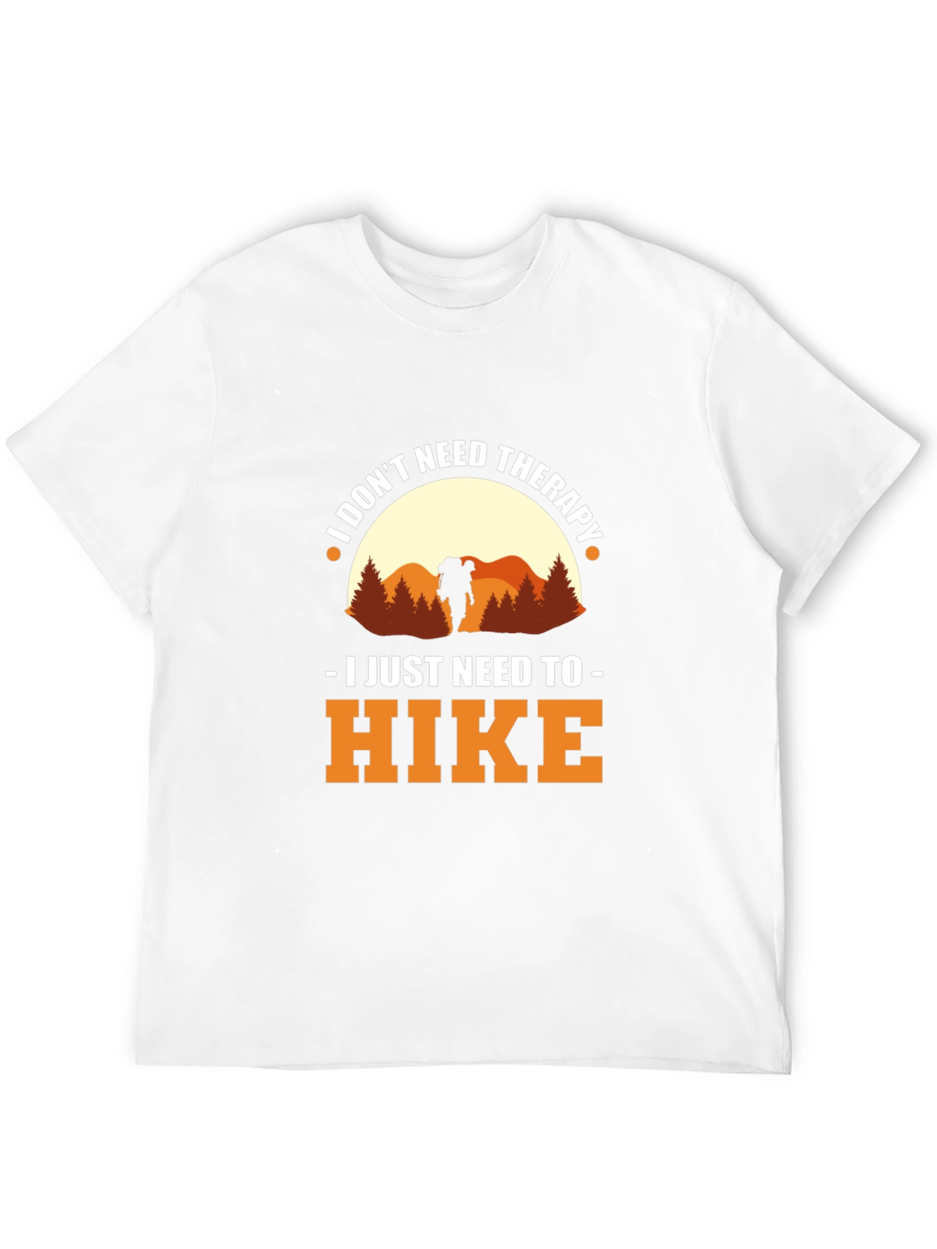 Hiking Therapy T-Shirt - Outdoor Adventure Tee