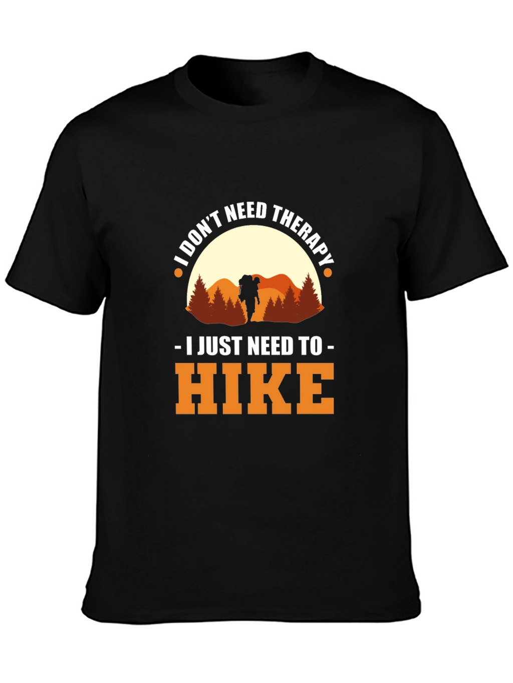Hiking Therapy T-Shirt - Outdoor Adventure Tee