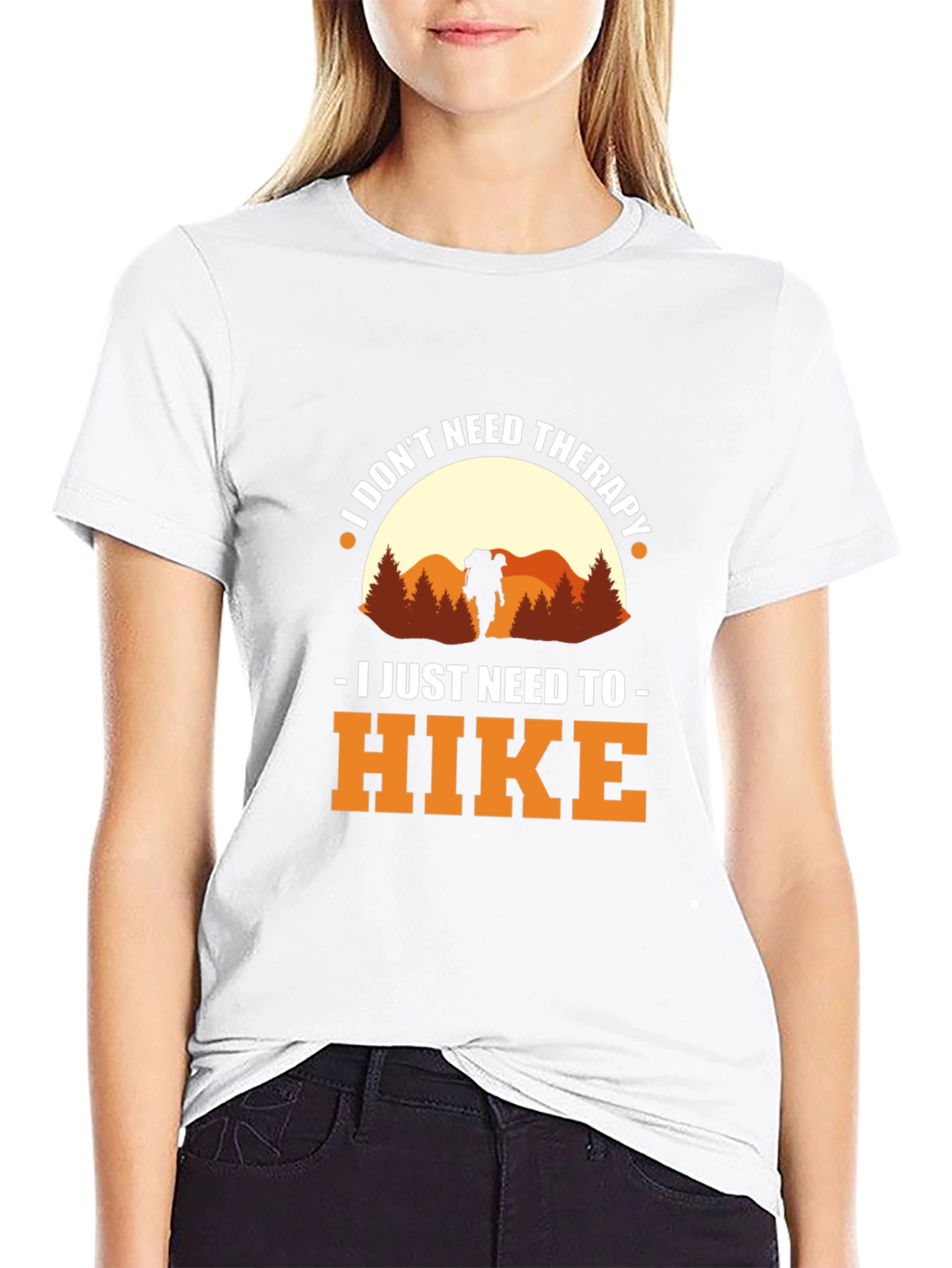 Hiking Therapy T-Shirt - Outdoor Adventure Tee