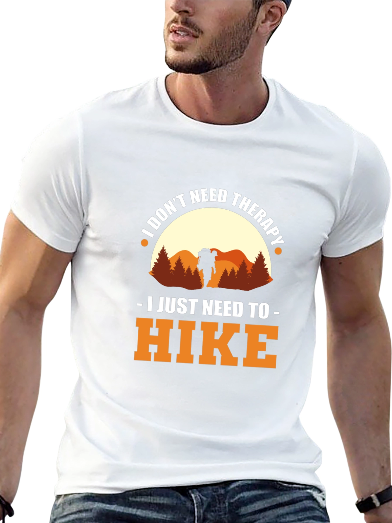 Hiking Therapy T-Shirt - Outdoor Adventure Tee