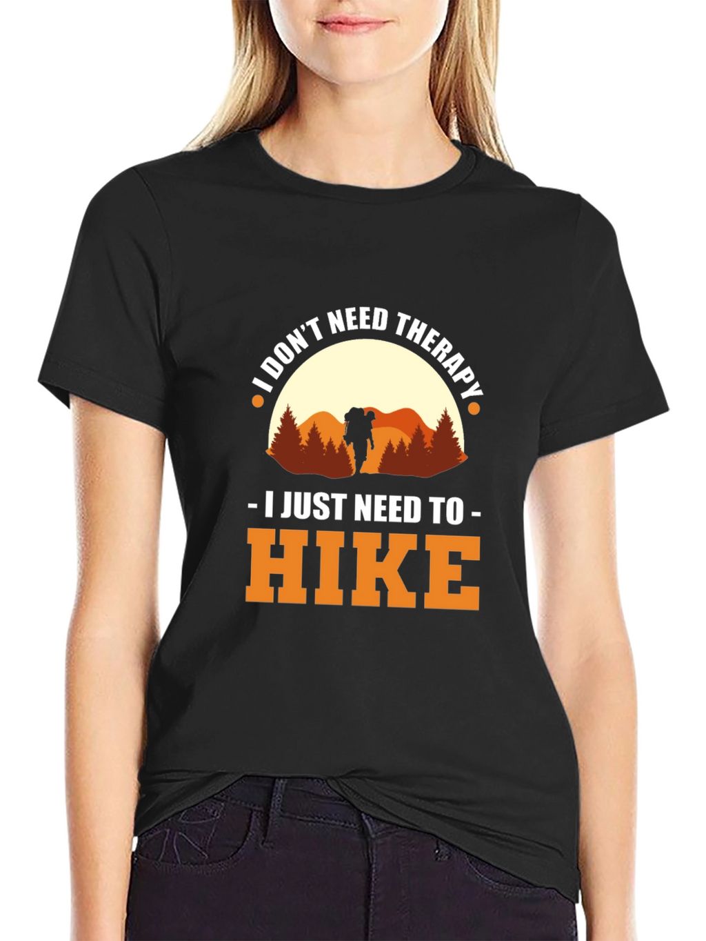 Hiking Therapy T-Shirt - Outdoor Adventure Tee