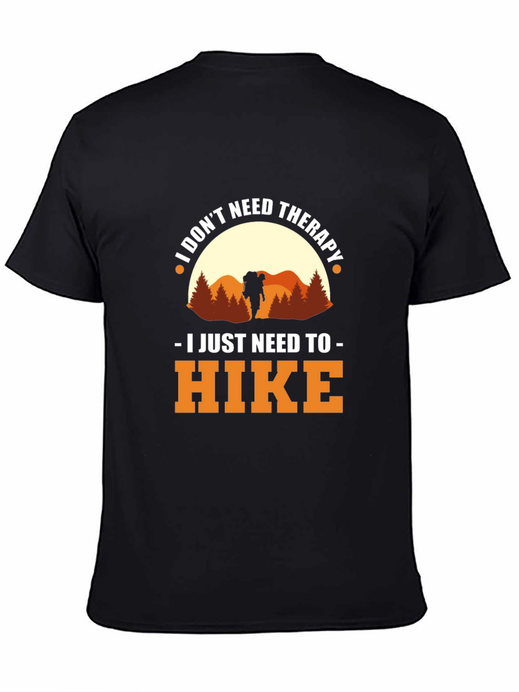 Hiking Therapy T-Shirt - Outdoor Adventure Tee