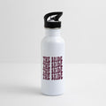 Bachelorette Party The Bride Burgundy Design