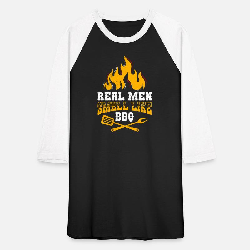 Barbecue Enthusiast REAL MEN SMELL LIKE BBQ