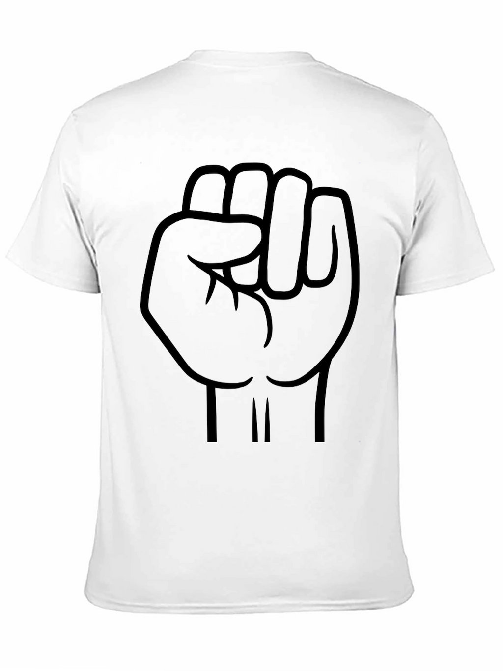 Empowered Fist Graphic T-Shirt - Black