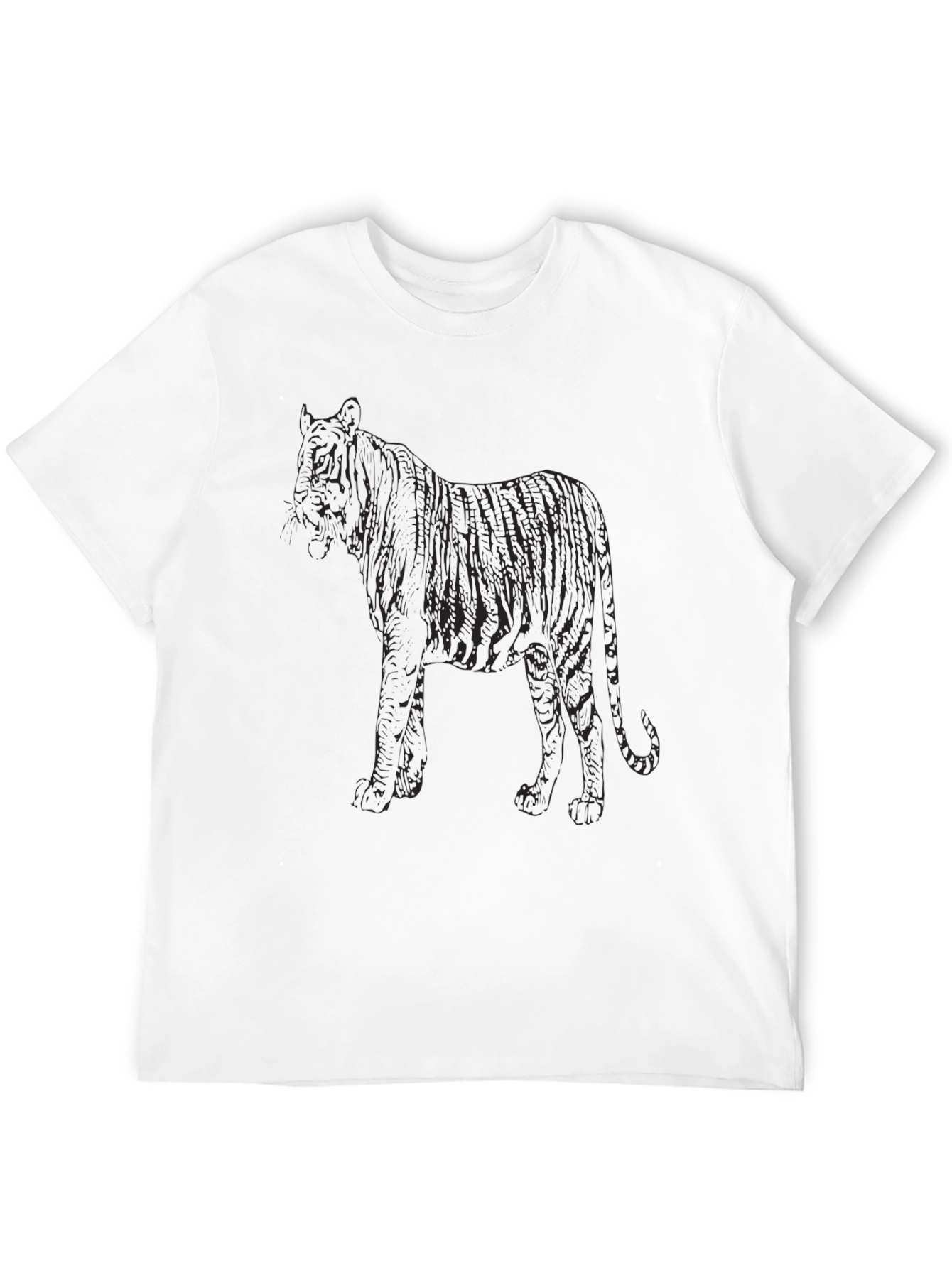 Black Tiger Graphic Tee | Casual Style