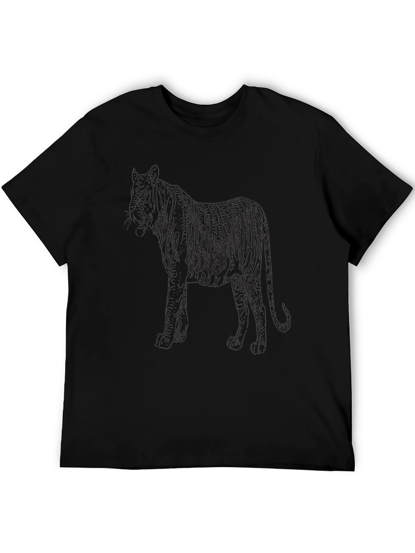 Black Tiger Graphic Tee | Casual Style