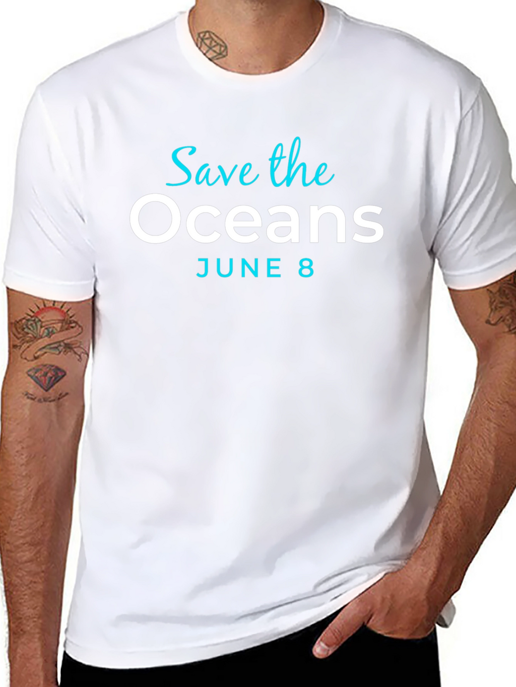 Save the Oceans T-Shirt - June 8th