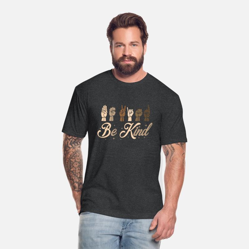 Be Kind Sign Language Asl All Races Hand Talking T