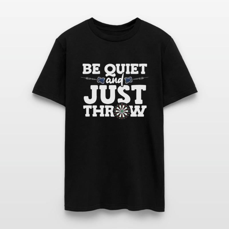 Be Quiet and Just Throw Dartboard Darts Target