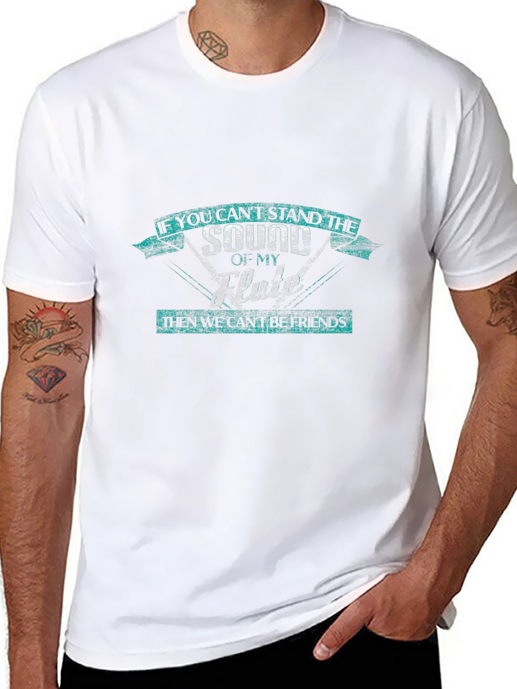 Funny Fishing T-Shirt - Cant Stand The Sound?