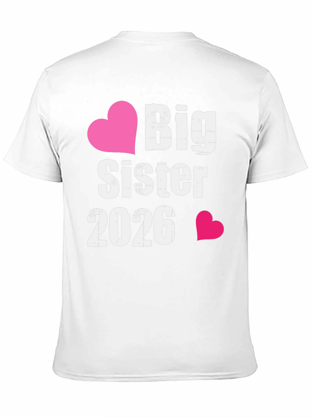 Big Sister 2026 Pregnancy Announcement T-Shirt