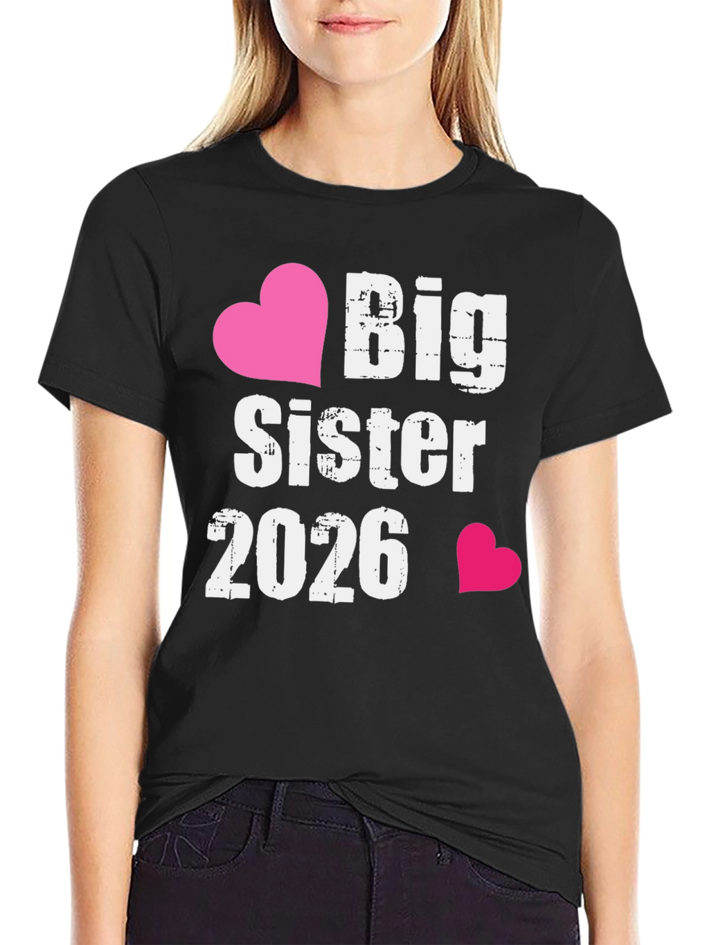 Big Sister 2026 Pregnancy Announcement T-Shirt