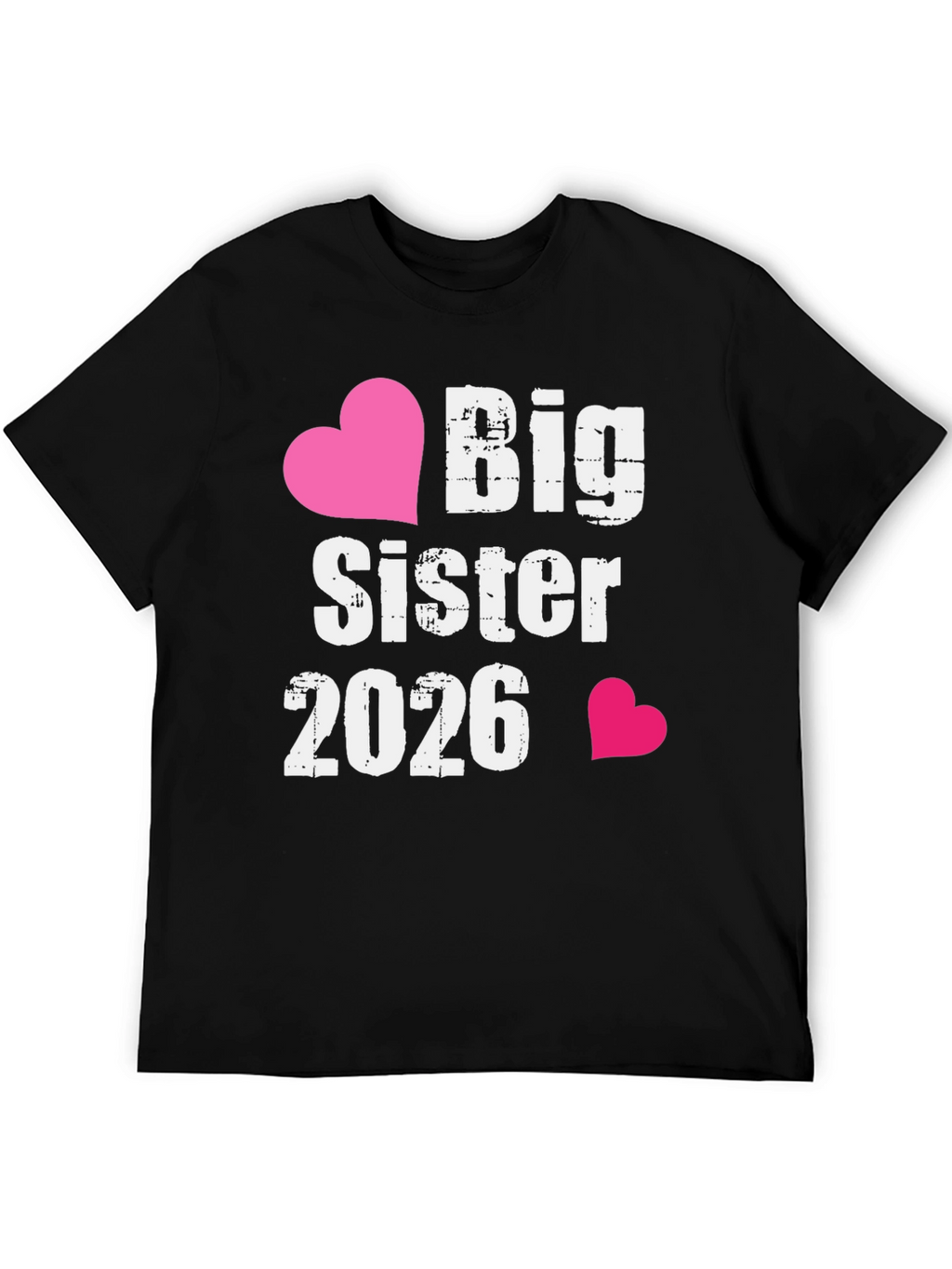 Big Sister 2026 Pregnancy Announcement T-Shirt