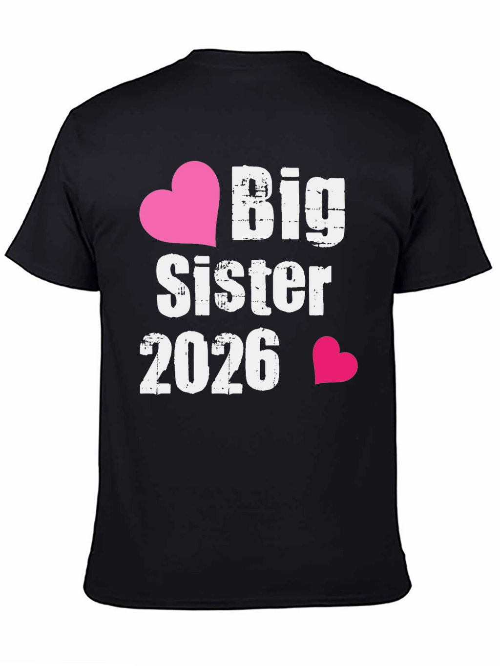 Big Sister 2026 Pregnancy Announcement T-Shirt