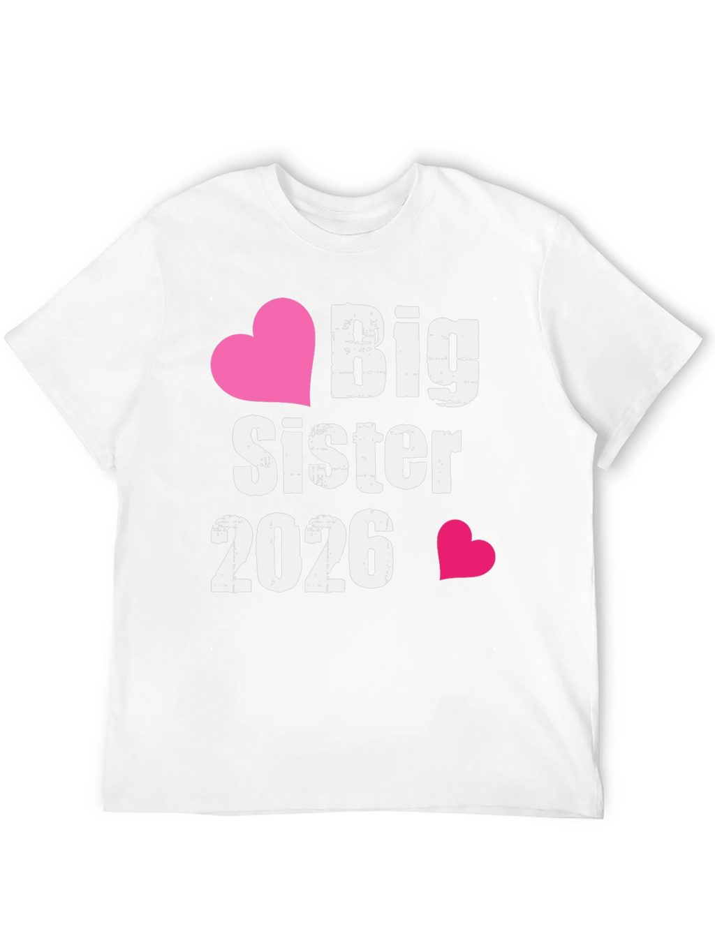 Big Sister 2026 Pregnancy Announcement T-Shirt