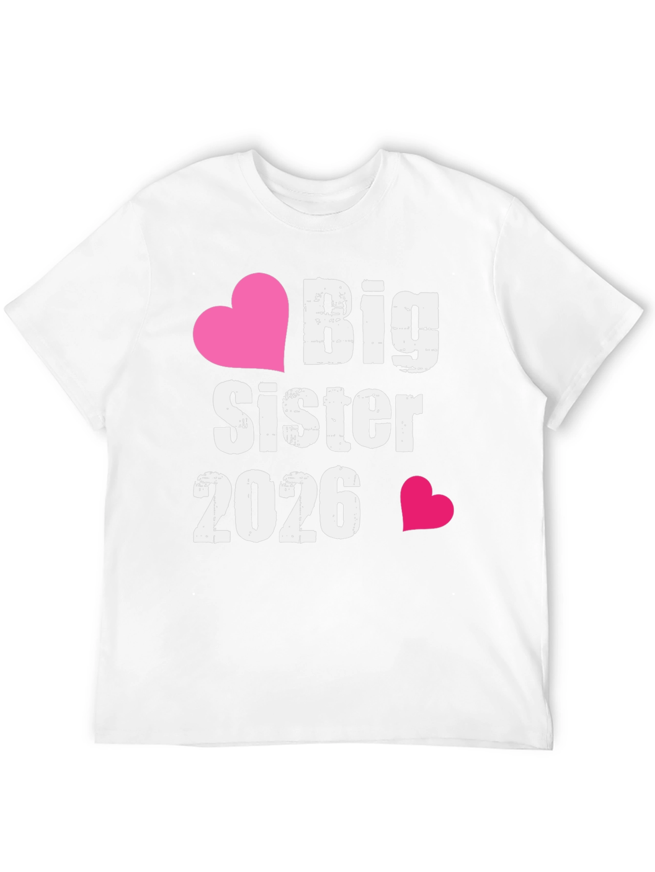 Big Sister 2026 Pregnancy Announcement T-Shirt