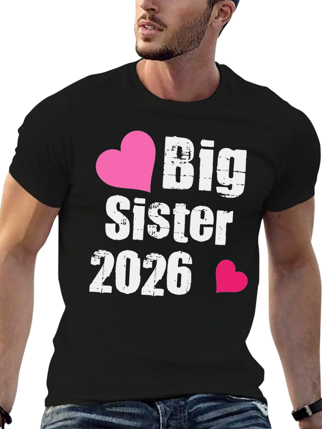 Big Sister 2026 Pregnancy Announcement T-Shirt