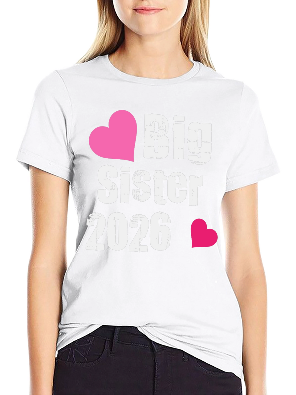 Big Sister 2026 Pregnancy Announcement T-Shirt
