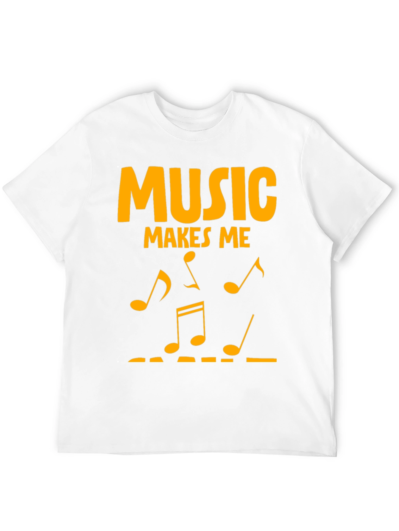 Music Makes Me T-Shirt - Black Graphic Tee