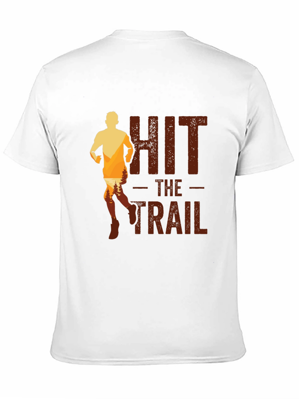 Hit The Trail T-Shirt | Mens Running Tee