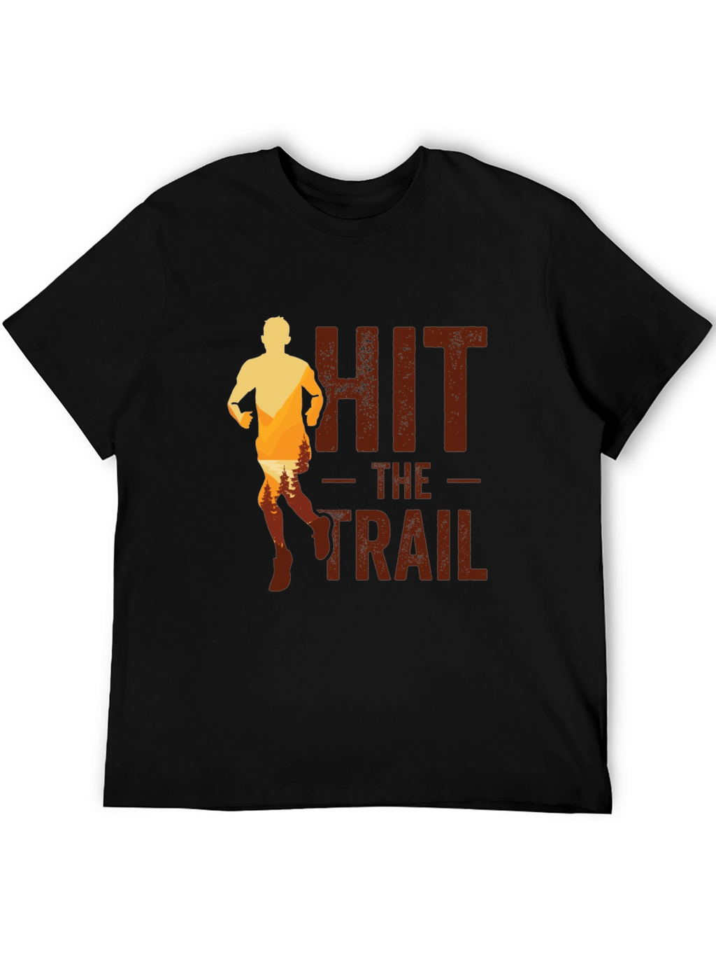 Hit The Trail T-Shirt | Mens Running Tee