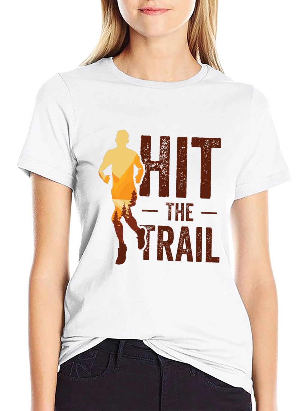 Hit The Trail T-Shirt | Mens Running Tee