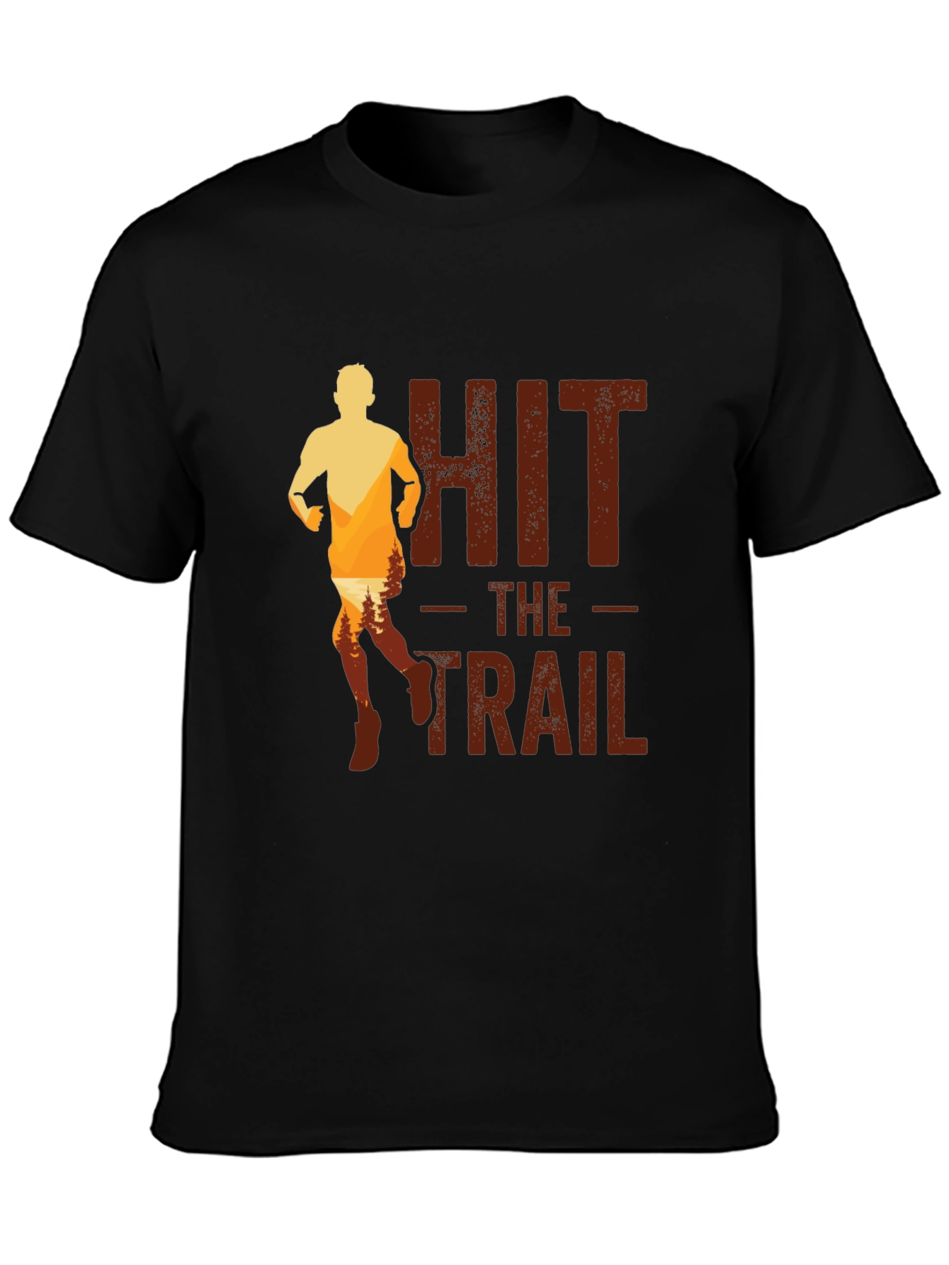 Hit The Trail T-Shirt | Mens Running Tee