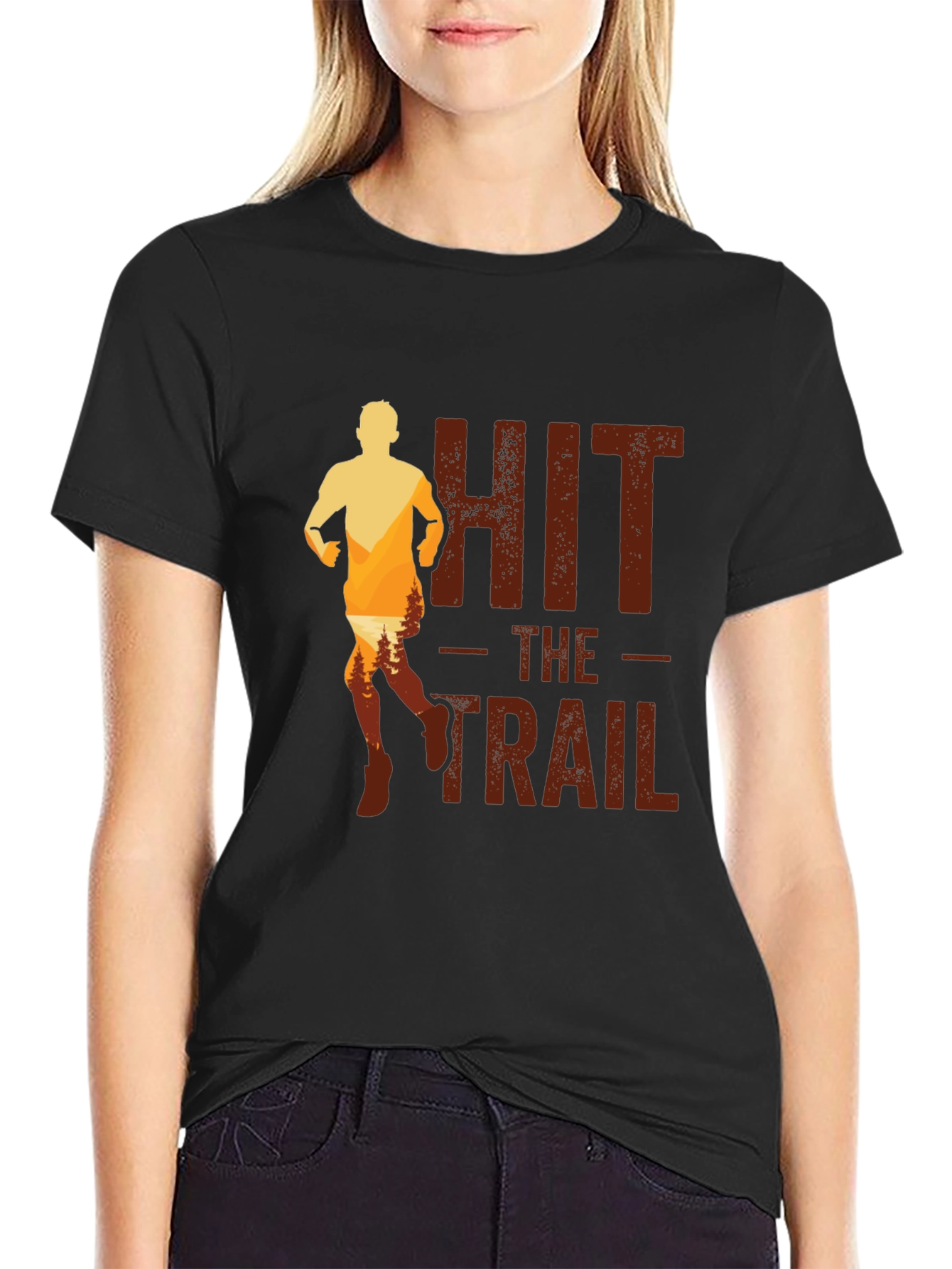 Hit The Trail T-Shirt | Mens Running Tee