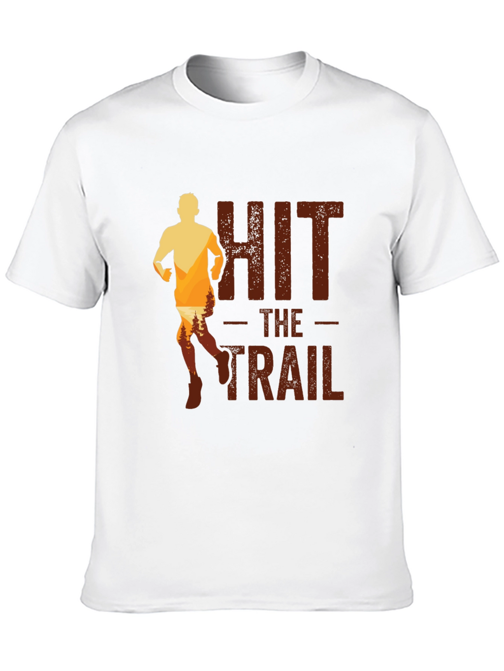 Hit The Trail T-Shirt | Mens Running Tee