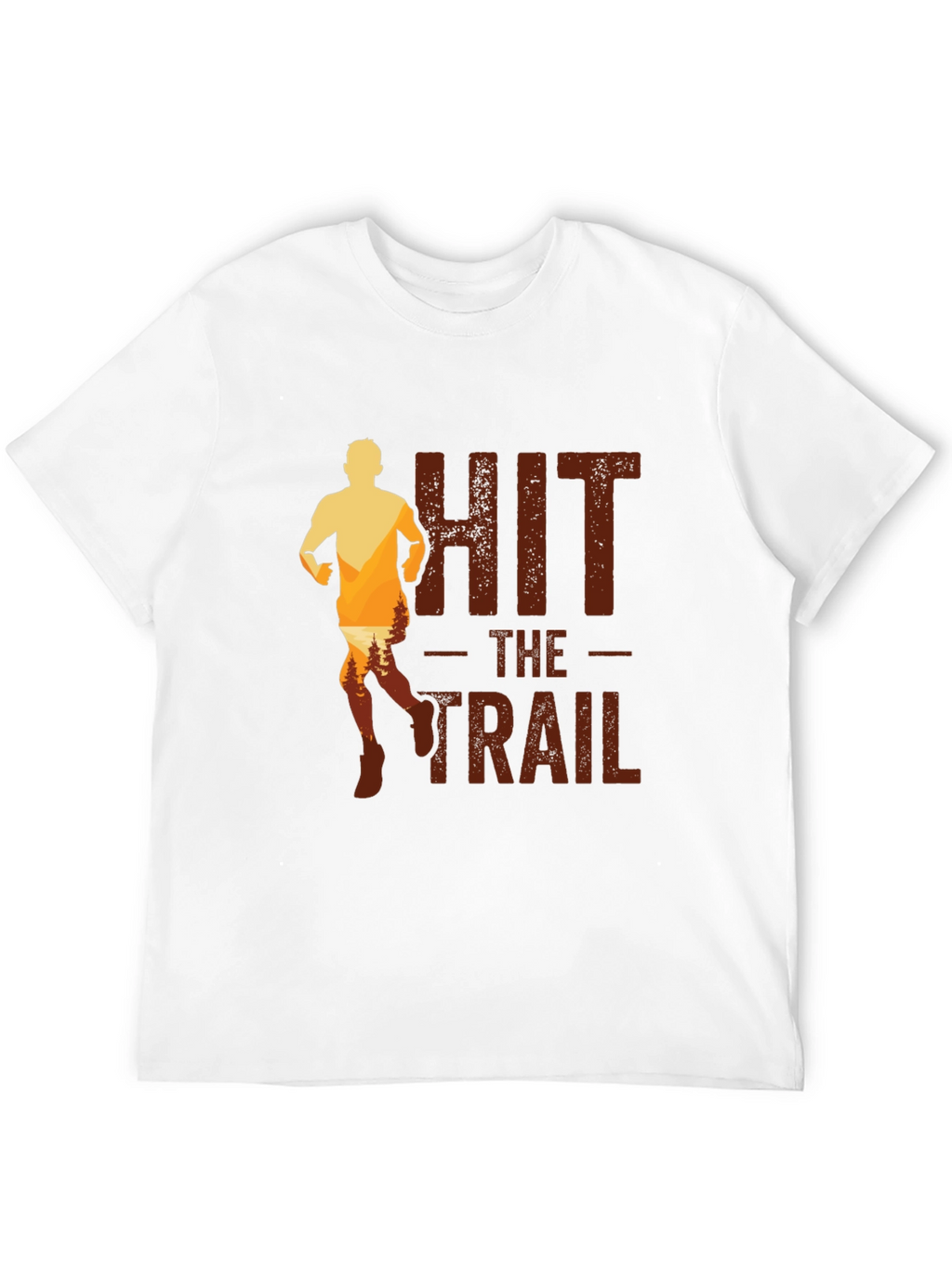 Hit The Trail T-Shirt | Mens Running Tee
