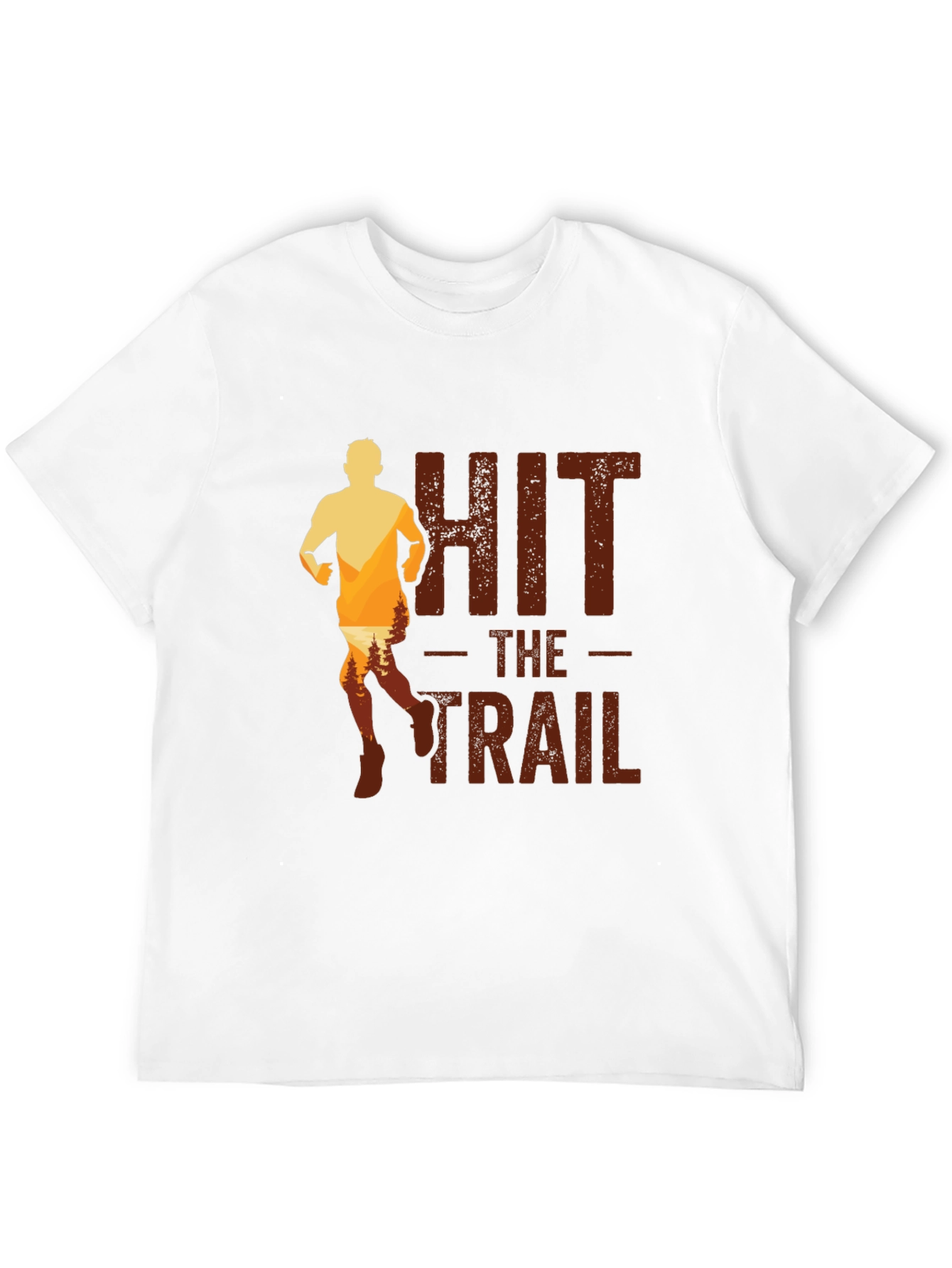 Hit The Trail T-Shirt | Mens Running Tee