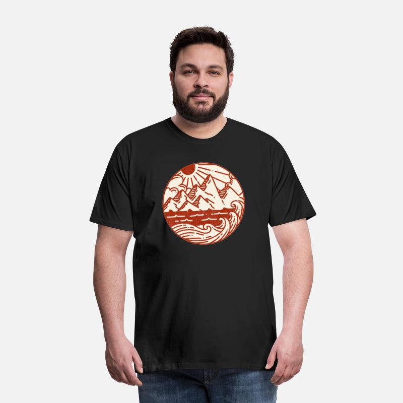 Beach Shirts Hawaiian Graphic Tshirt Summer