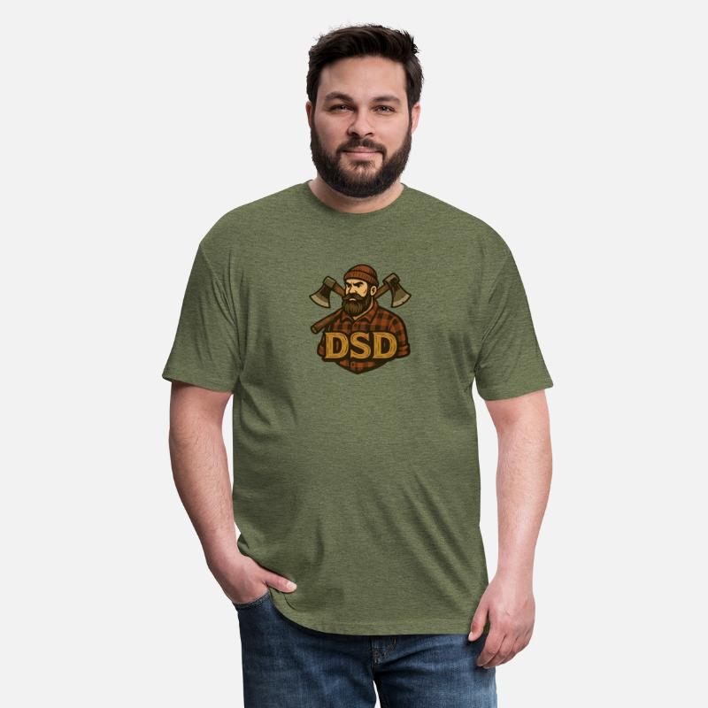 Beard DSD Shirt Rugged Dad Support Brotherhood Tee
