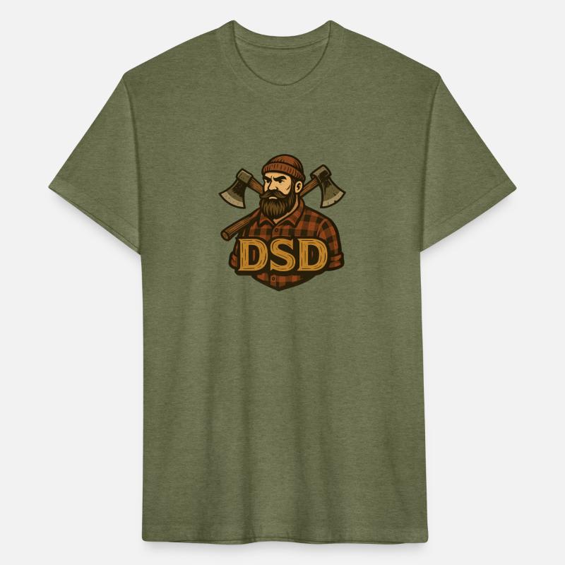 Beard DSD Shirt Rugged Dad Support Brotherhood Tee