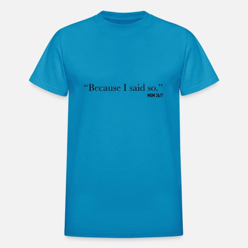 Because I said so