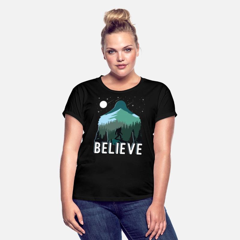 Believe in Bigfoot Silhouette Sasquatch