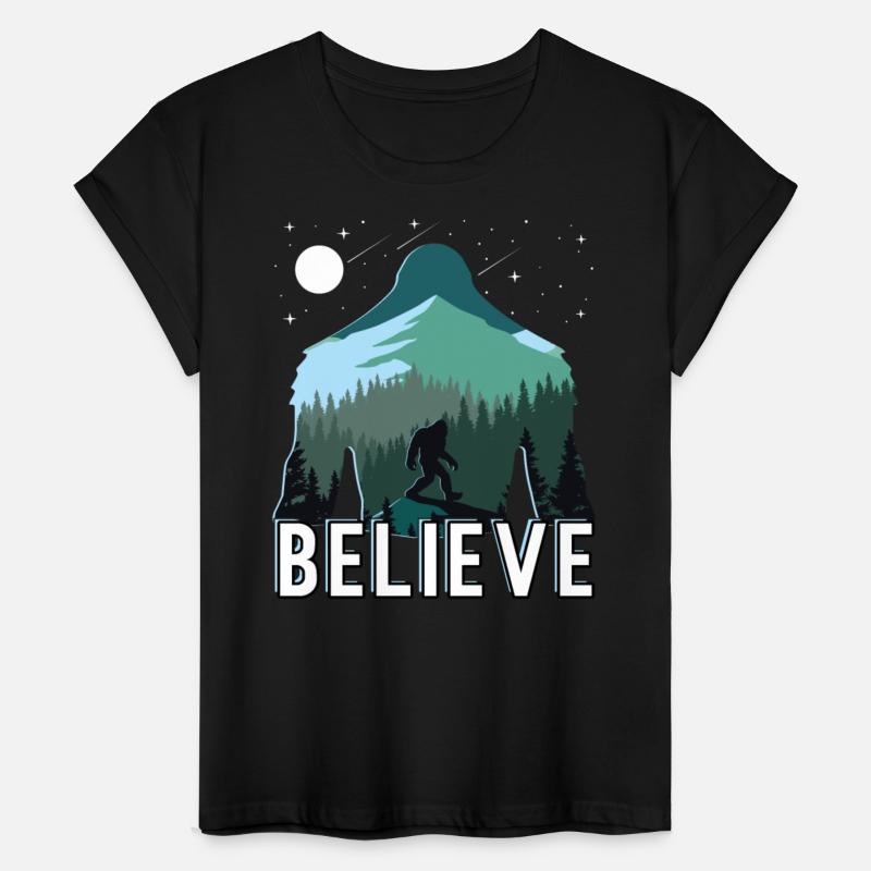 Believe in Bigfoot Silhouette Sasquatch
